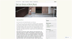 Desktop Screenshot of brazylaw.com